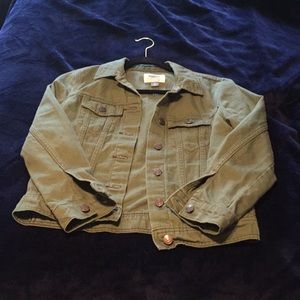 Old Navy Jean Jacket - olive/hunter green